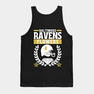 Baltimore Ravens Flowers 4 Edition 2 Tank Top